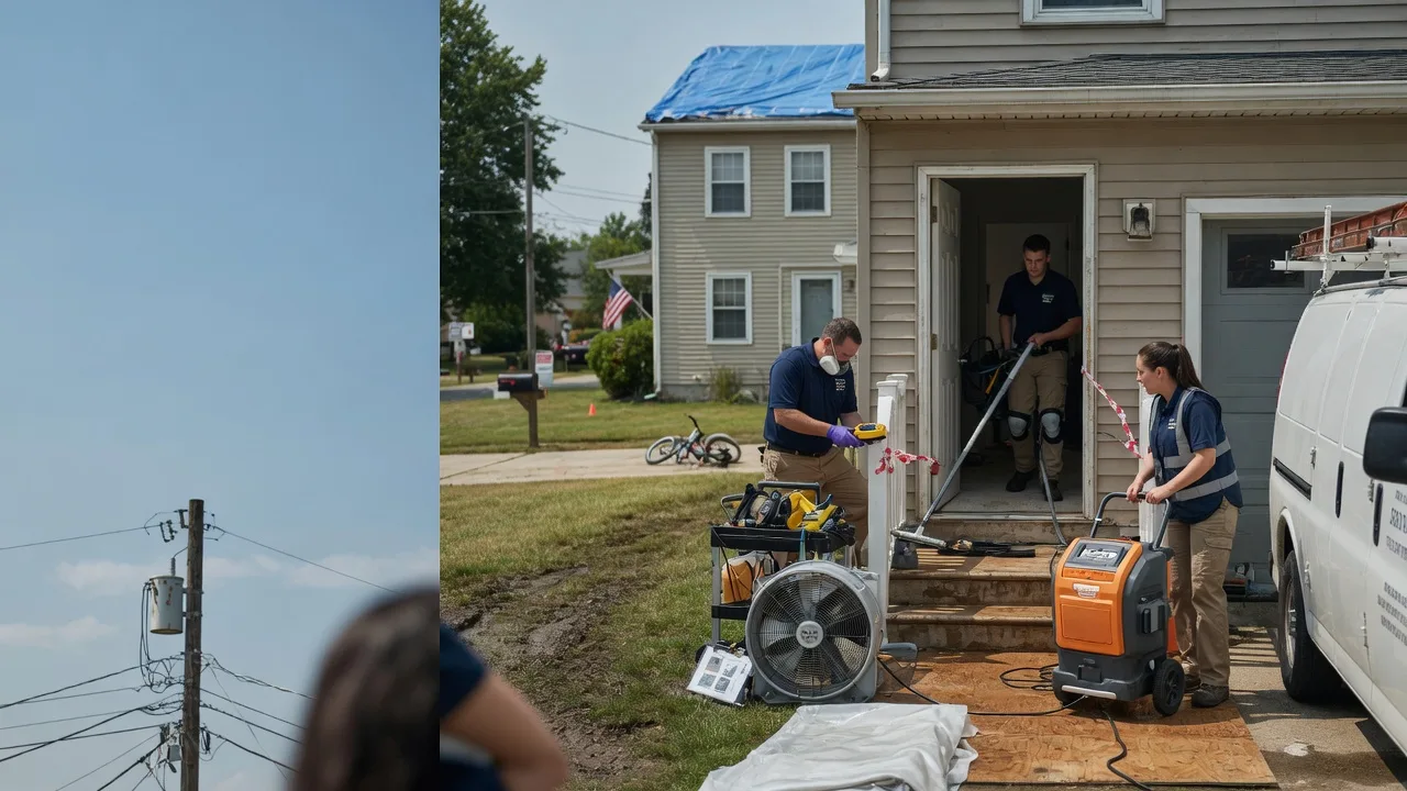 Water Damage Repair in Cheyney, PA near me